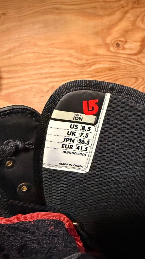 タ*イ様 バートン アイオンスノーボードブーツ imprint4 26.5cmバ