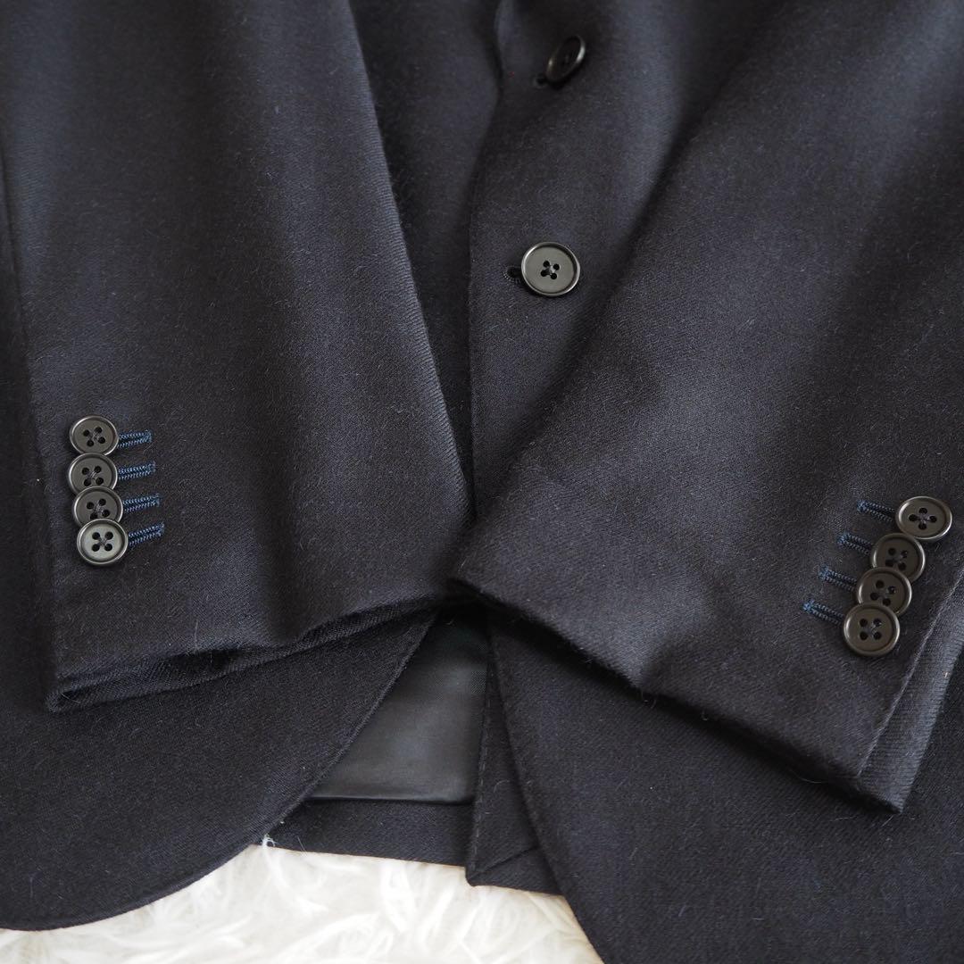 美品 ユナイテッドアローズ スーツセットアップ スリーピース ベスト付 モヘヤ