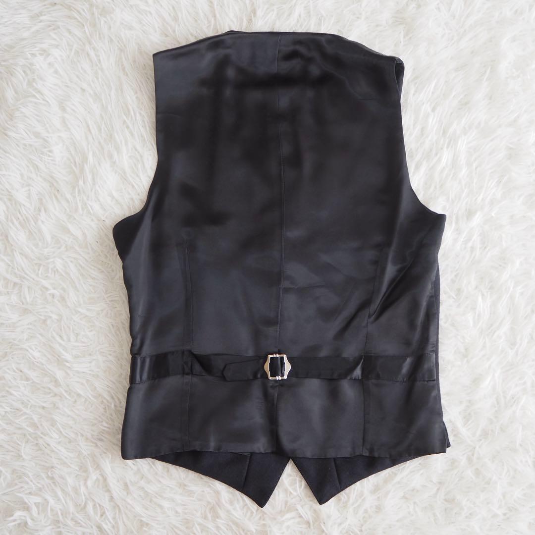 美品 ユナイテッドアローズ スーツセットアップ スリーピース ベスト付 モヘヤ