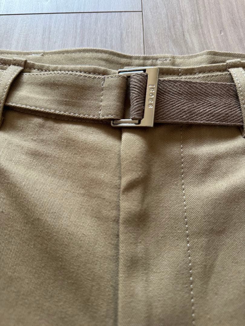 【週末限定値下げ】SACAI 25SS Cotton Chino Pants