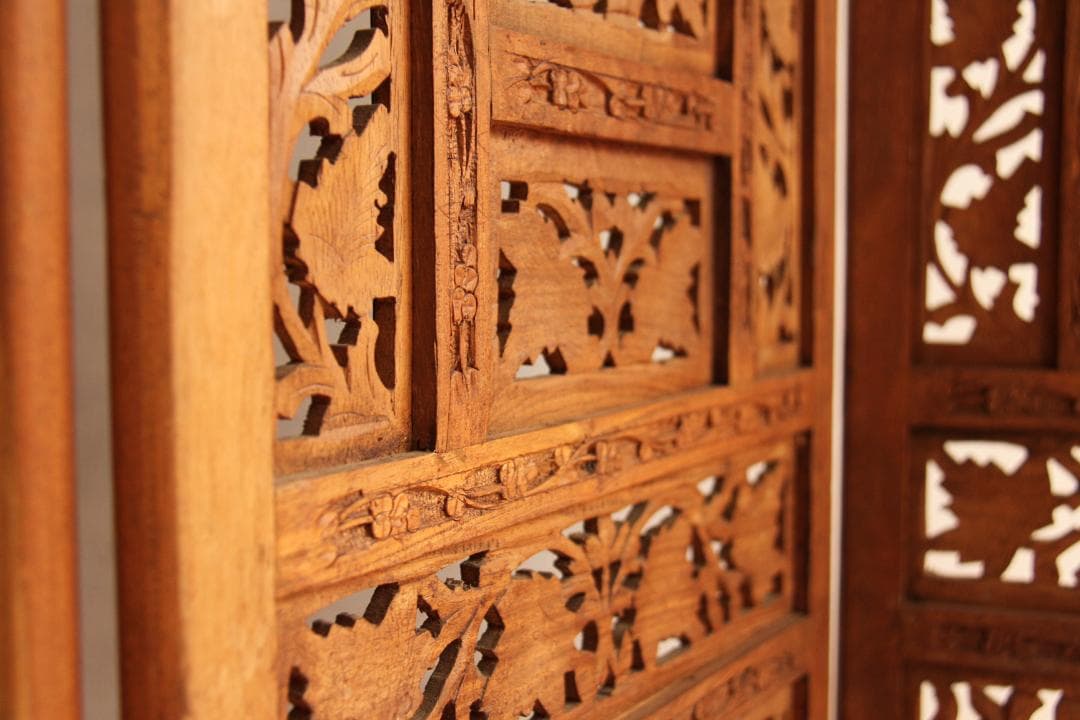 パーテーション　木製　衝立　アンティーク　古道具