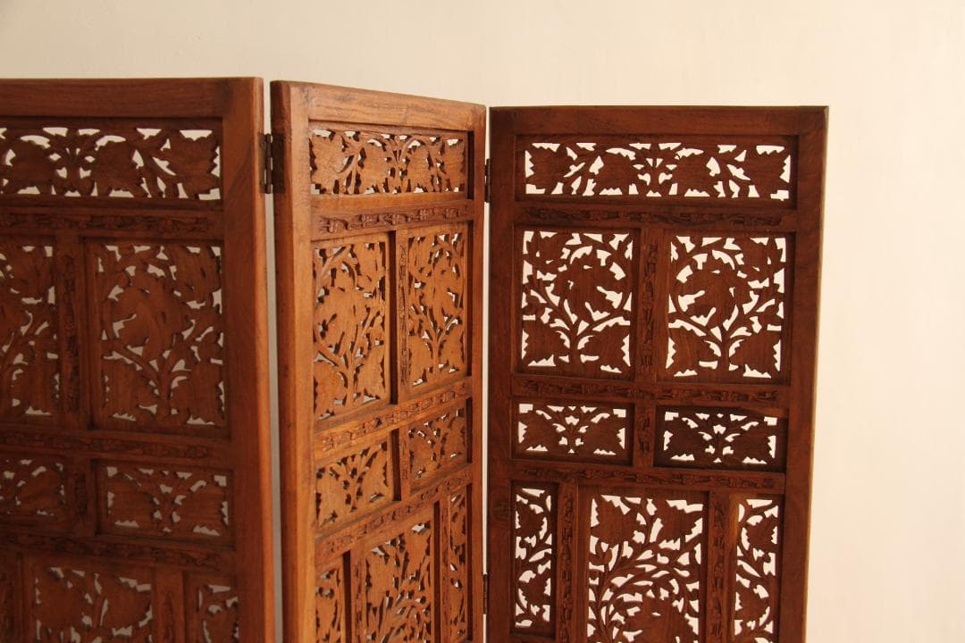 パーテーション　木製　衝立　アンティーク　古道具