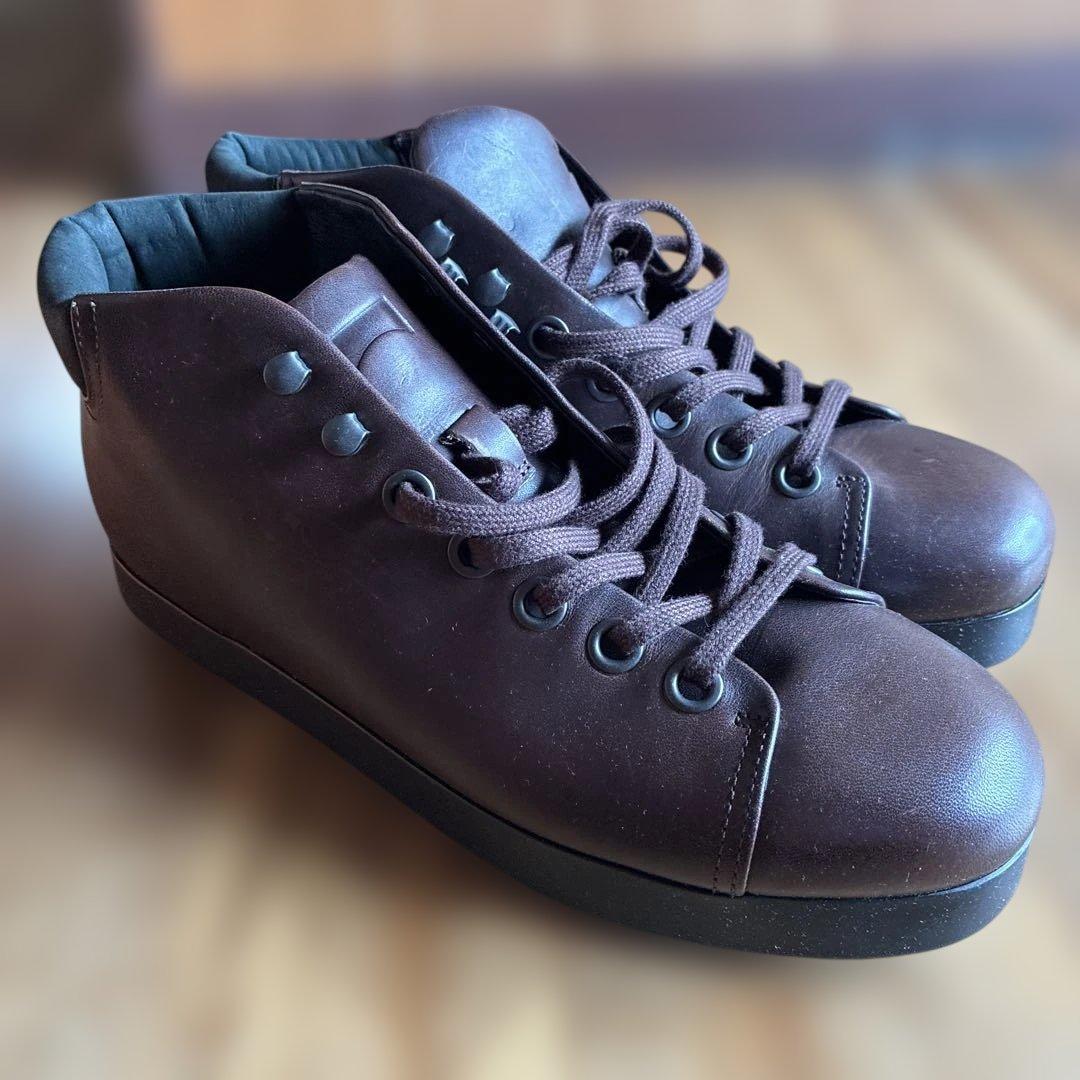 【未使用】Camper K300007-002 ブラウンレザー　サイズ43