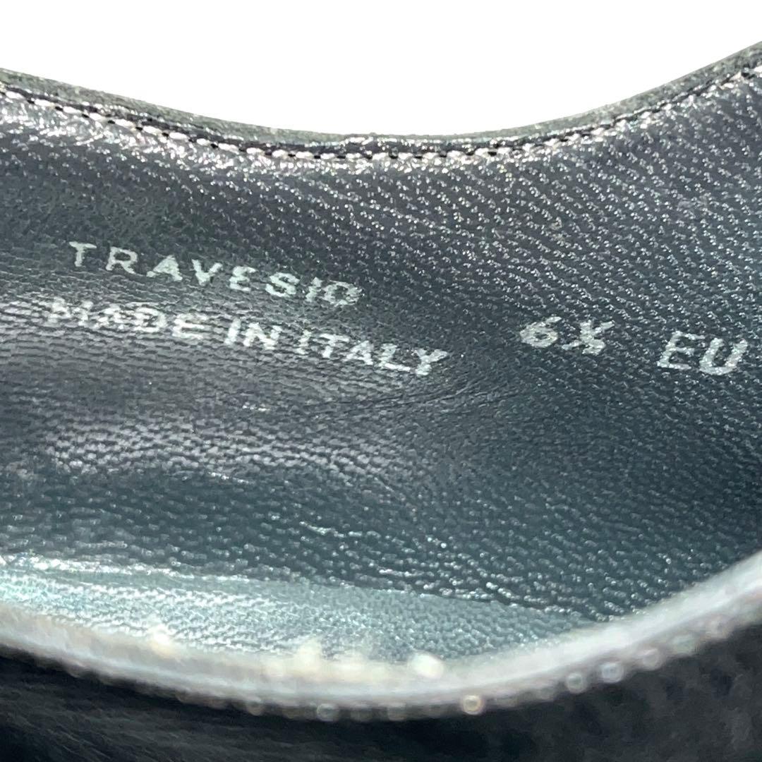 ★美品★BALLY バリー★ストレートチップ★6.5(25cm)★黒　ブラック★