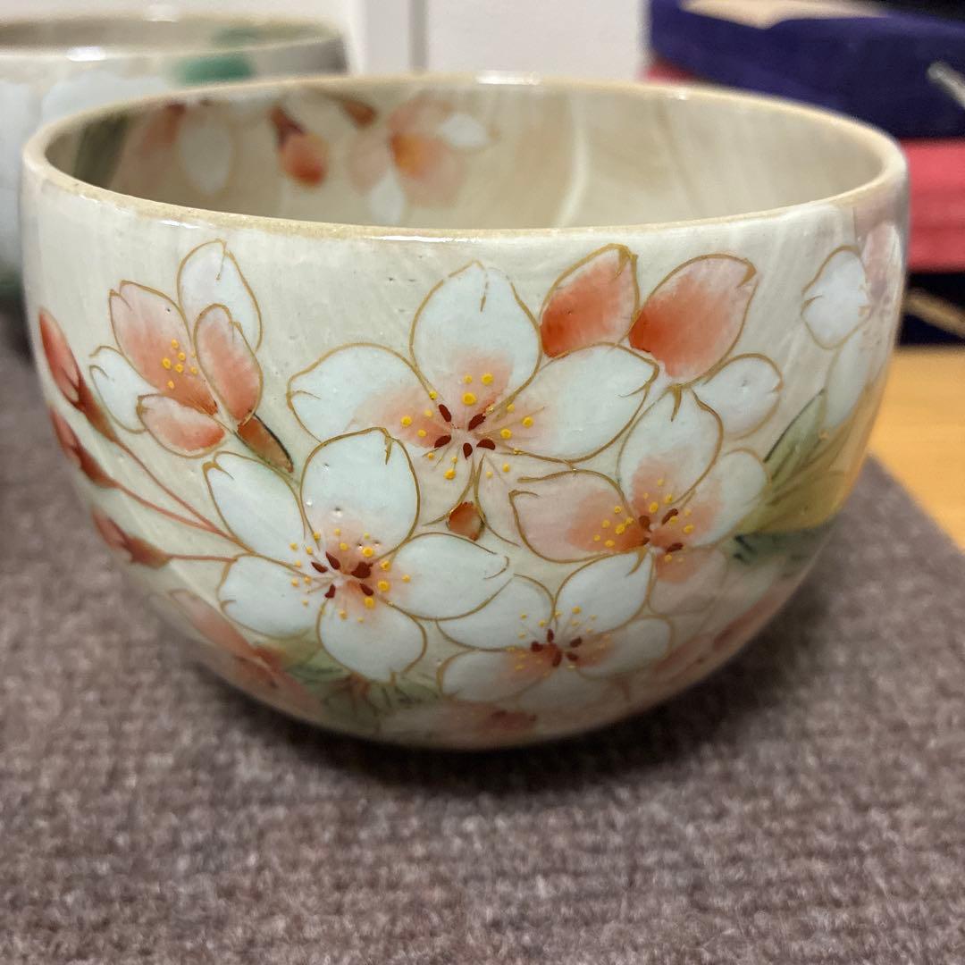 京焼　陶あん　抹茶碗　5点セット