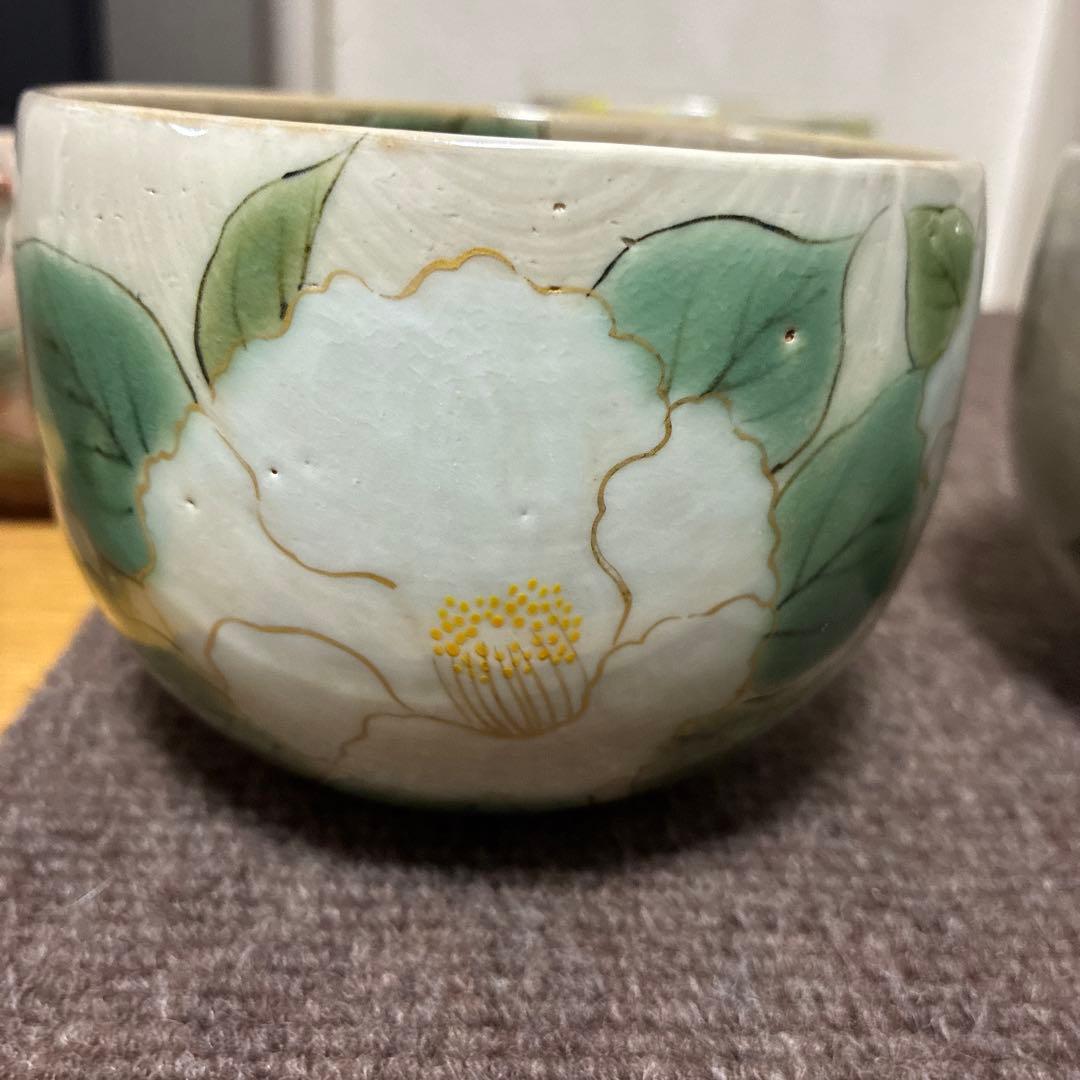 京焼　陶あん　抹茶碗　5点セット