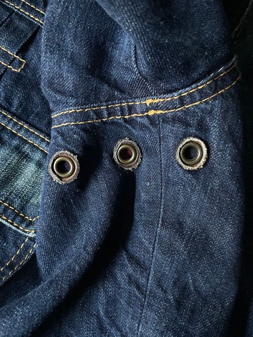 DSQUARED 2デニムジャケット コーデュロイ襟、裏地付き　サイズ50