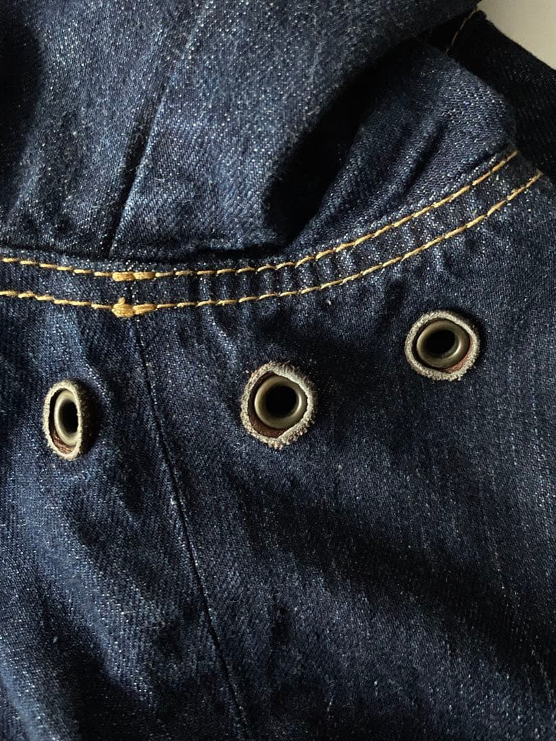 DSQUARED 2デニムジャケット コーデュロイ襟、裏地付き　サイズ50