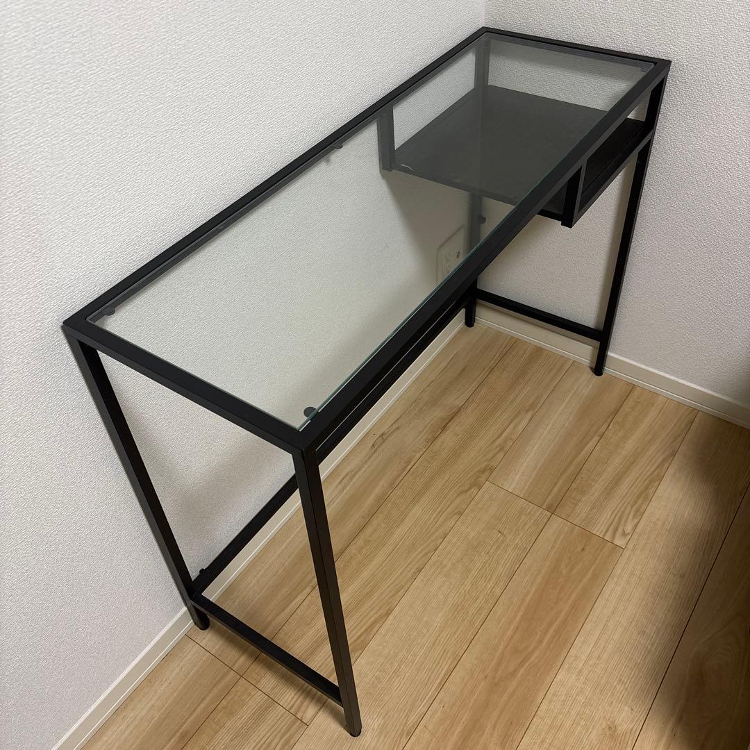 【値段交渉可能‼️】【IKEA】　IKEA VITTSJÖ ラップトップテーブル