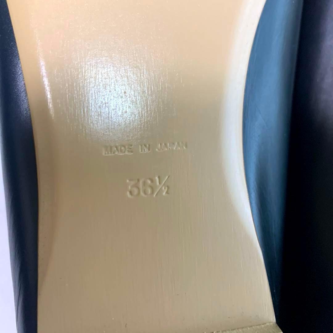 PIPPICHIC ブラック フラットシューズ　★未使用品