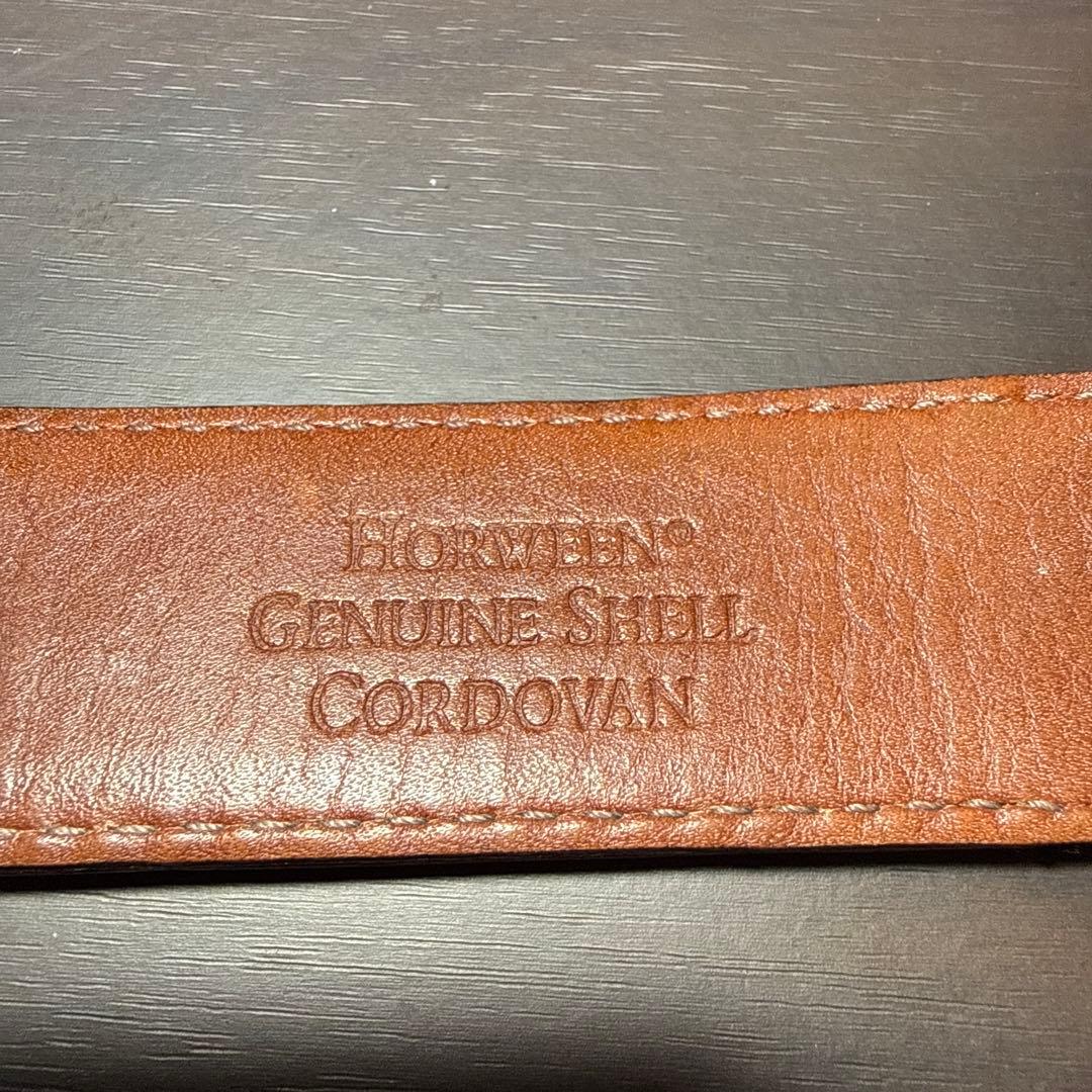 オールデンAlden シェルコードバンベルトALB-001 BLK