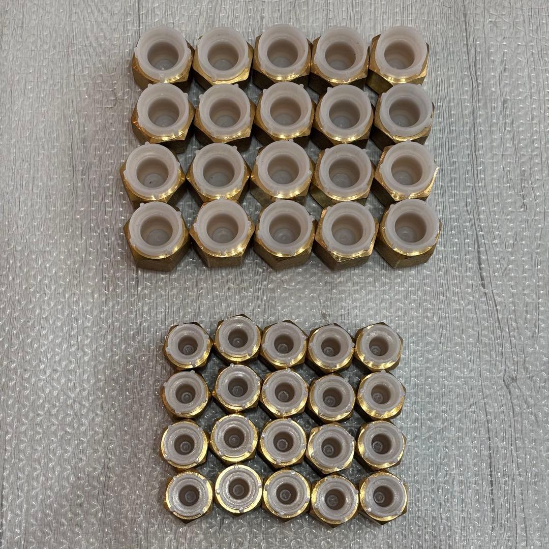 ふりふり　未使用エアコン用フレアナット150セット キャンプ付 2分3分