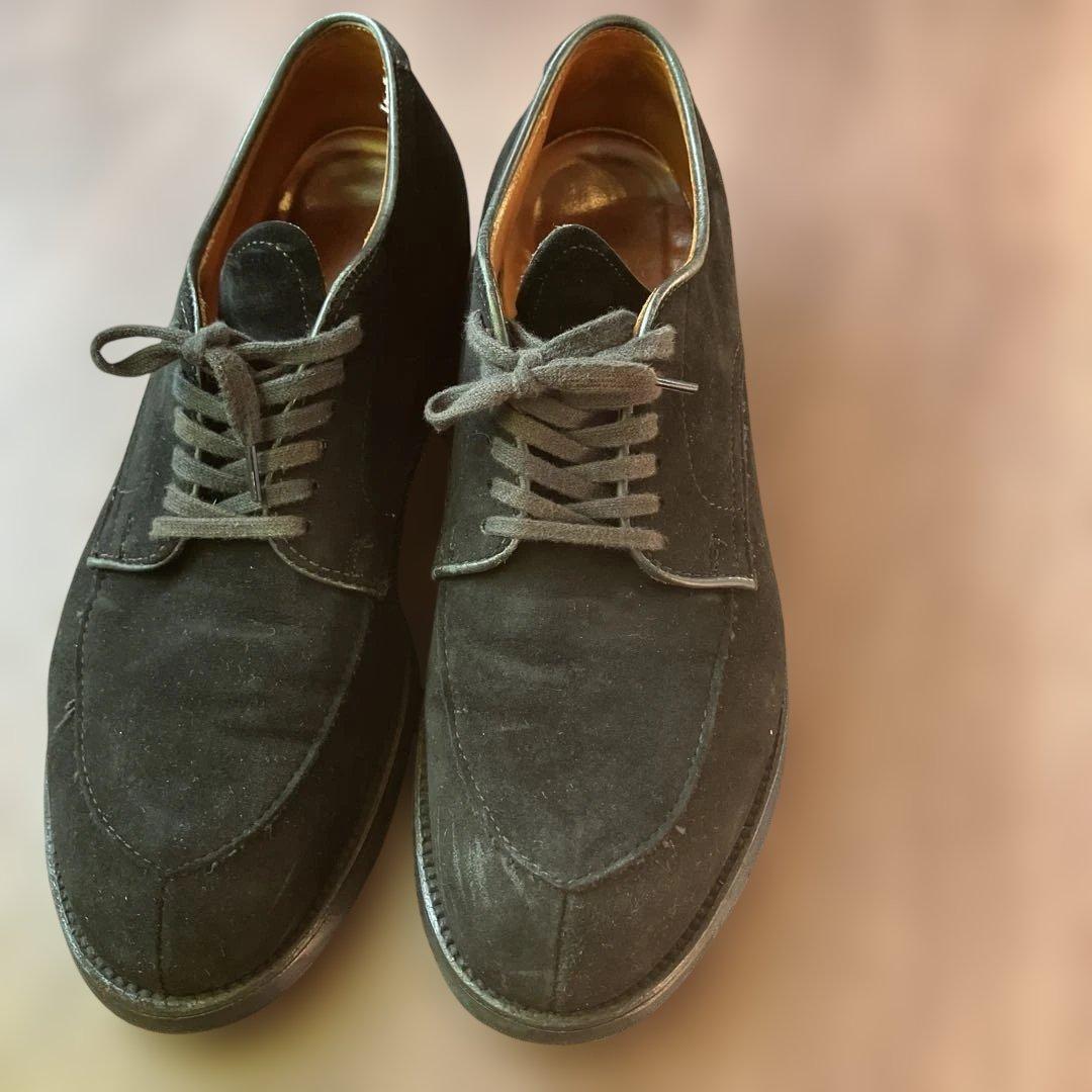 本革インソールのALDEN製ドレススウェードシューズ