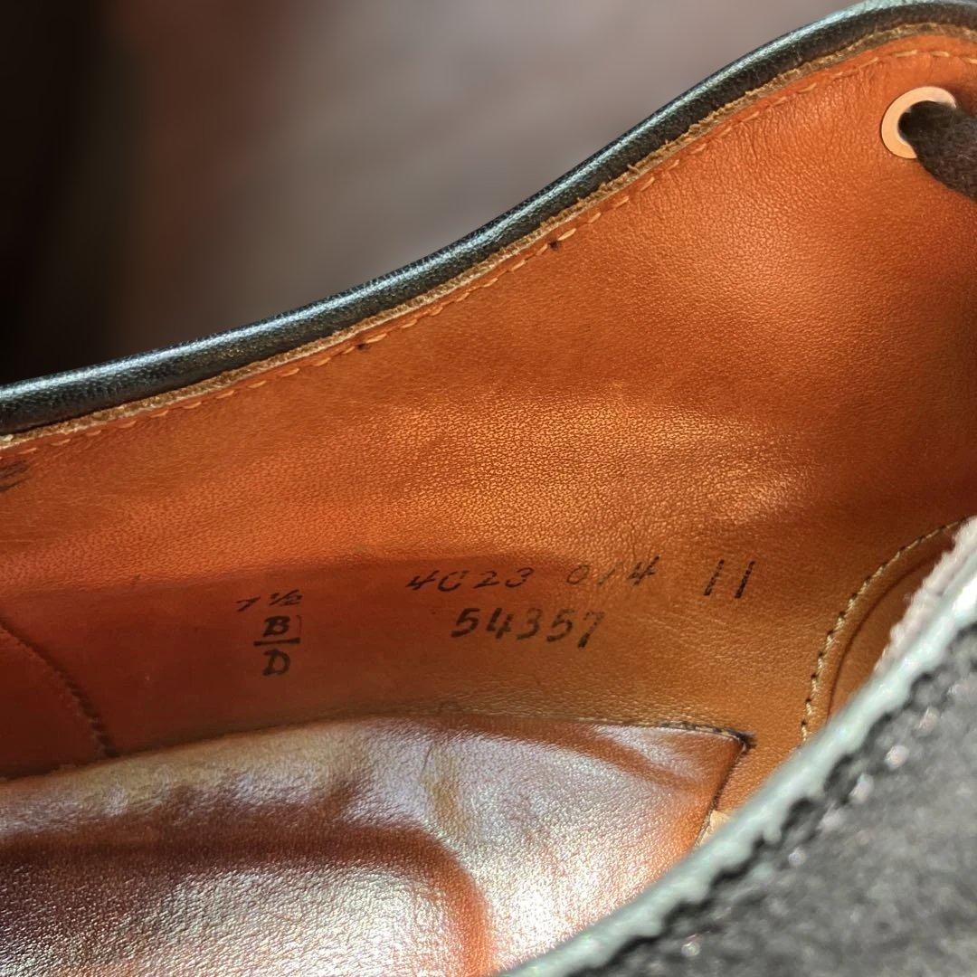 本革インソールのALDEN製ドレススウェードシューズ