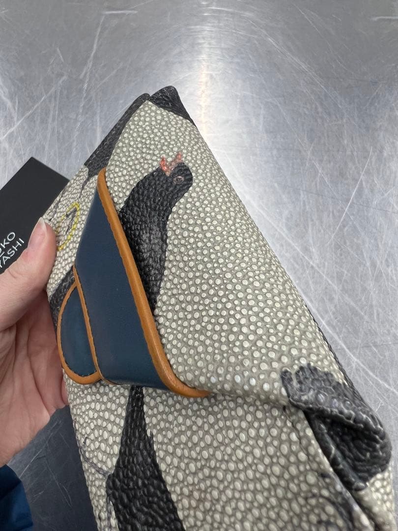 HIROKO HAYASHI ハヤシヒロコ 財布 クロウタドリ メルロ