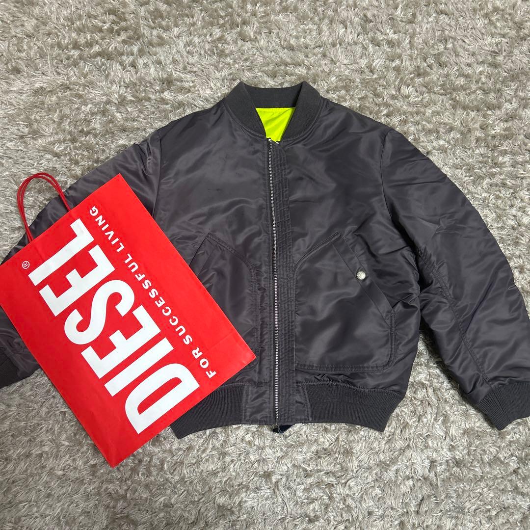 正規dieselリバーシブル MA-1ジャケット　N3-b