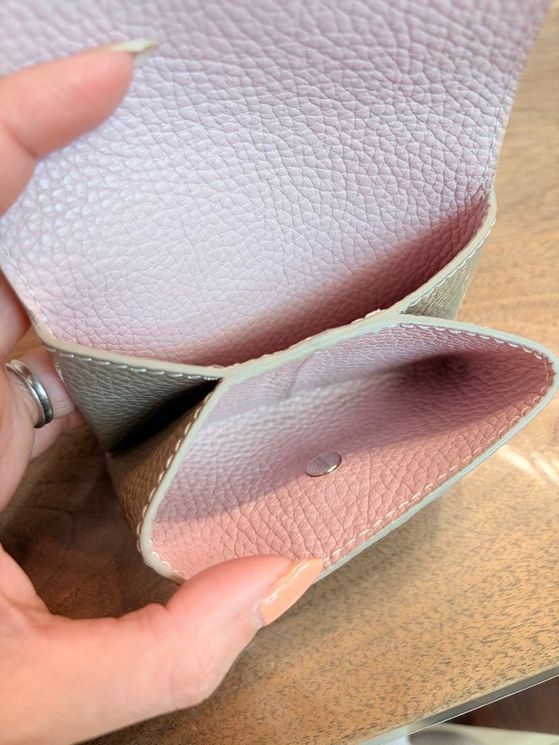 CHARME シャルム　コンパクトウォレット ベージュ