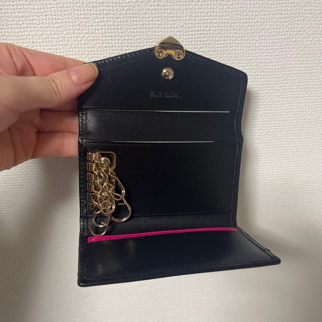 ポールスミス ブラックキーケース