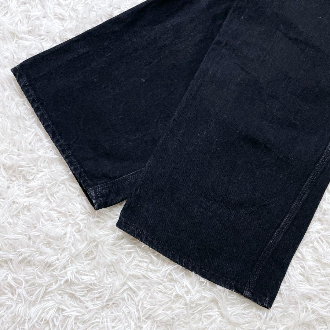 桃太郎ジーンズ ペインターデニム W34 ブラック デニムパンツ ジーンズ