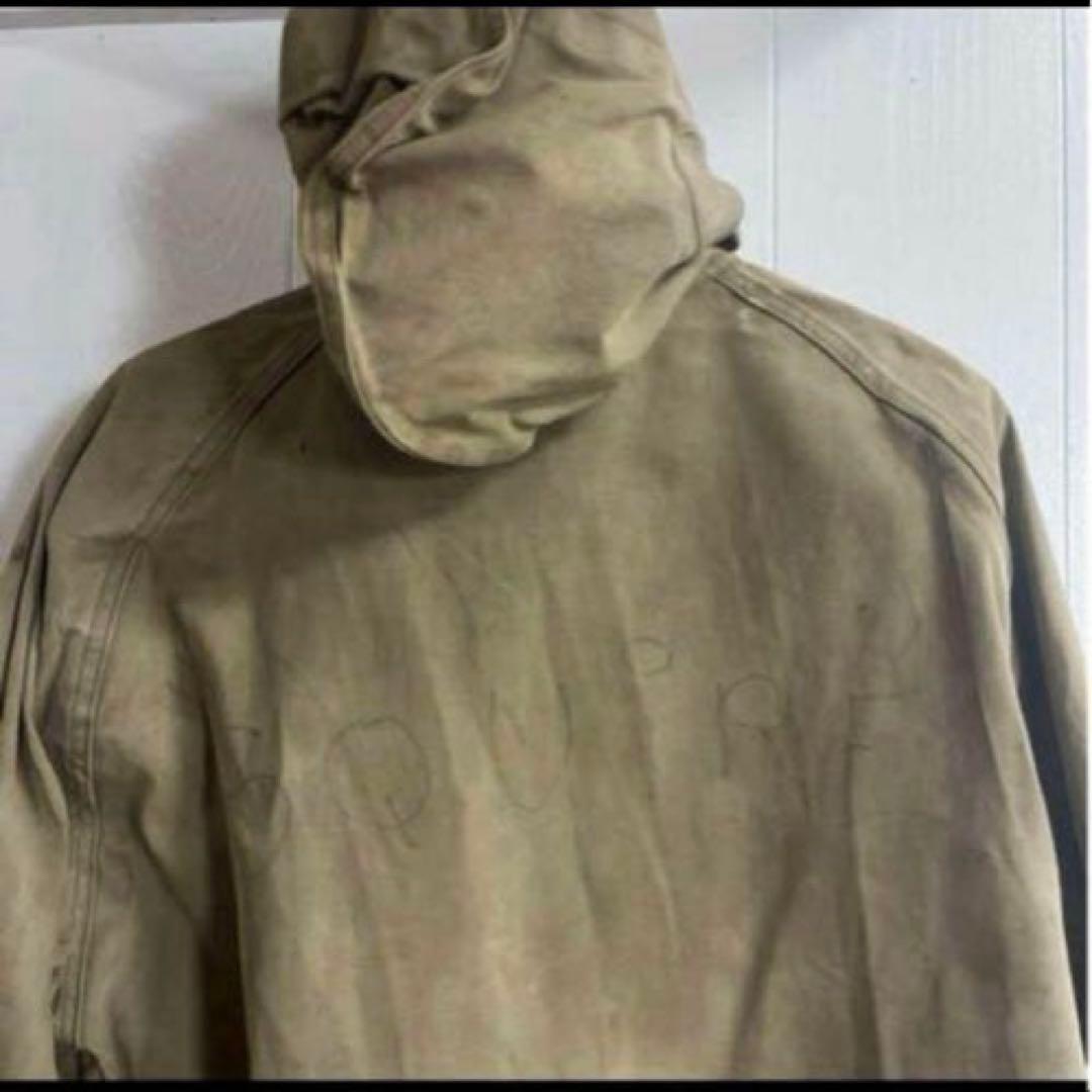 40s 米軍　実物　初期型USN デッキ　レインパーカー　L相当②送料無料