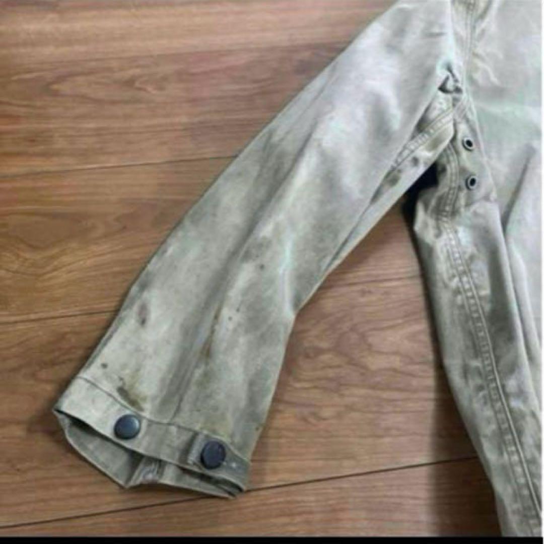 40s 米軍　実物　初期型USN デッキ　レインパーカー　L相当②送料無料