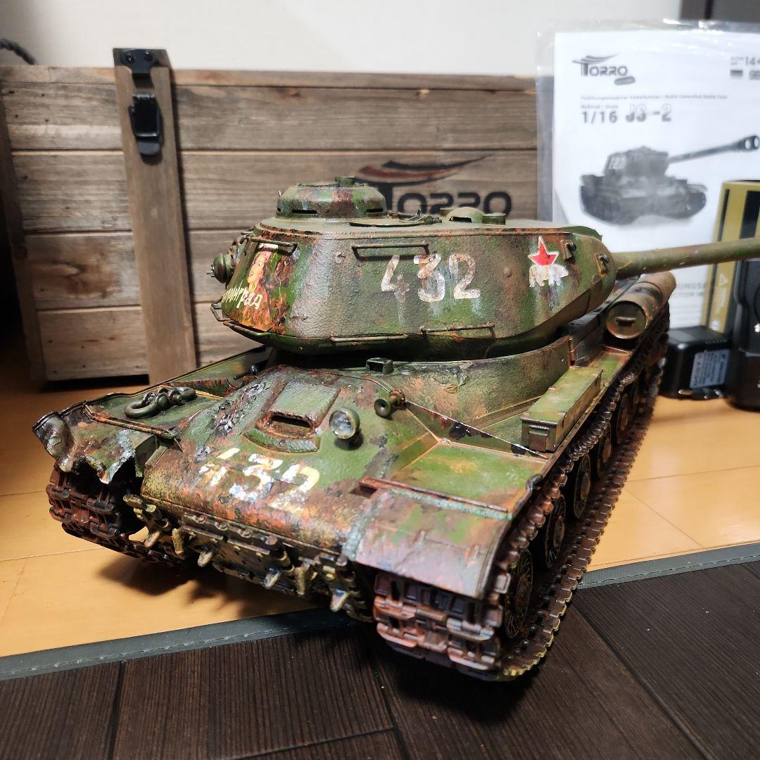 1/16torroソビエト重戦車フルメタルラジコン　タミヤ　ヘンロン　Mato