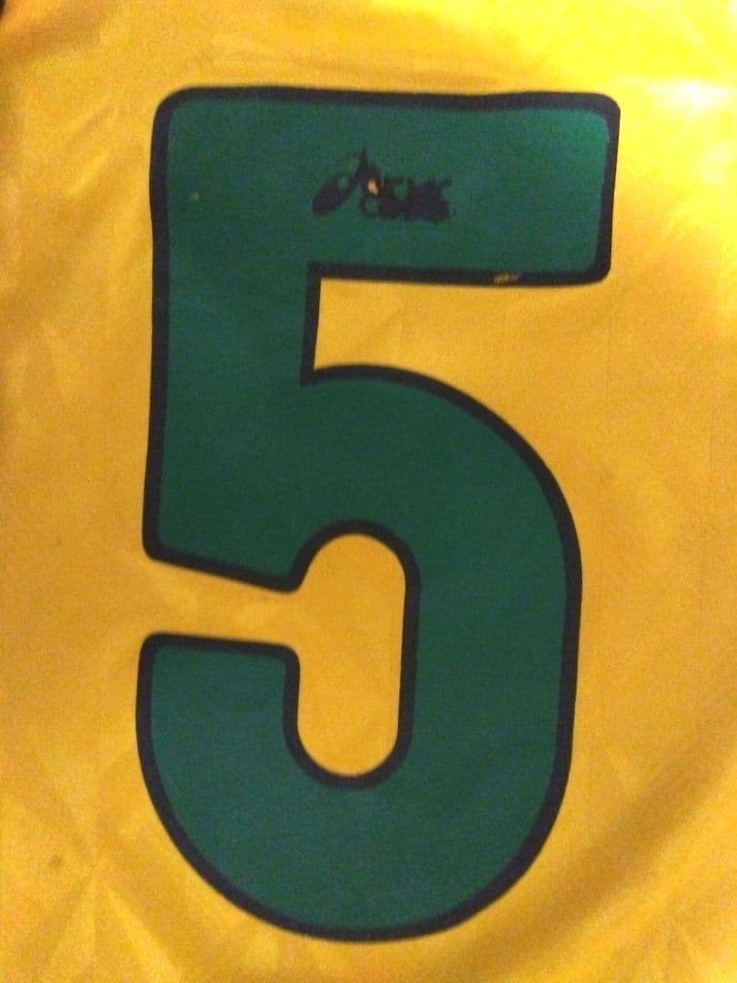 高校サッカー 名門校 帝京高校 ユニホーム ASICS 背番号5 レア 超美品