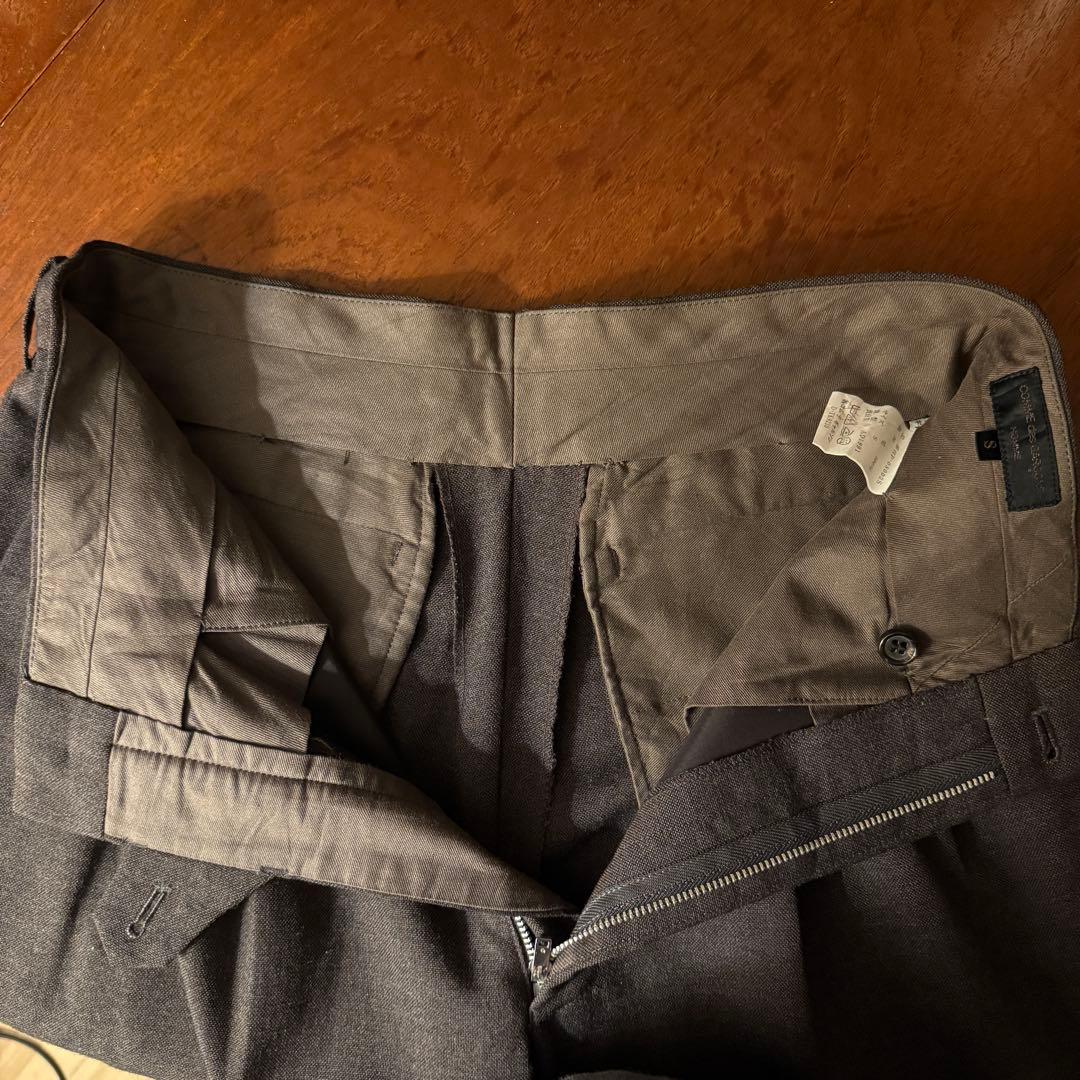 COMME des GARÇONS HOMME スラックス 田中オム ブラウン