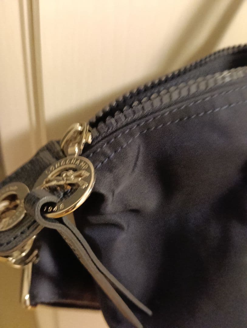 ロンシャン　プリアージュ　ネイビー トートバッグ