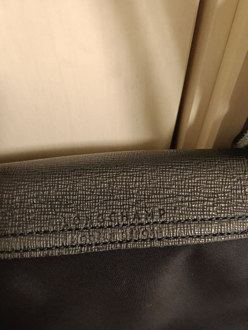 ロンシャン　プリアージュ　ネイビー トートバッグ