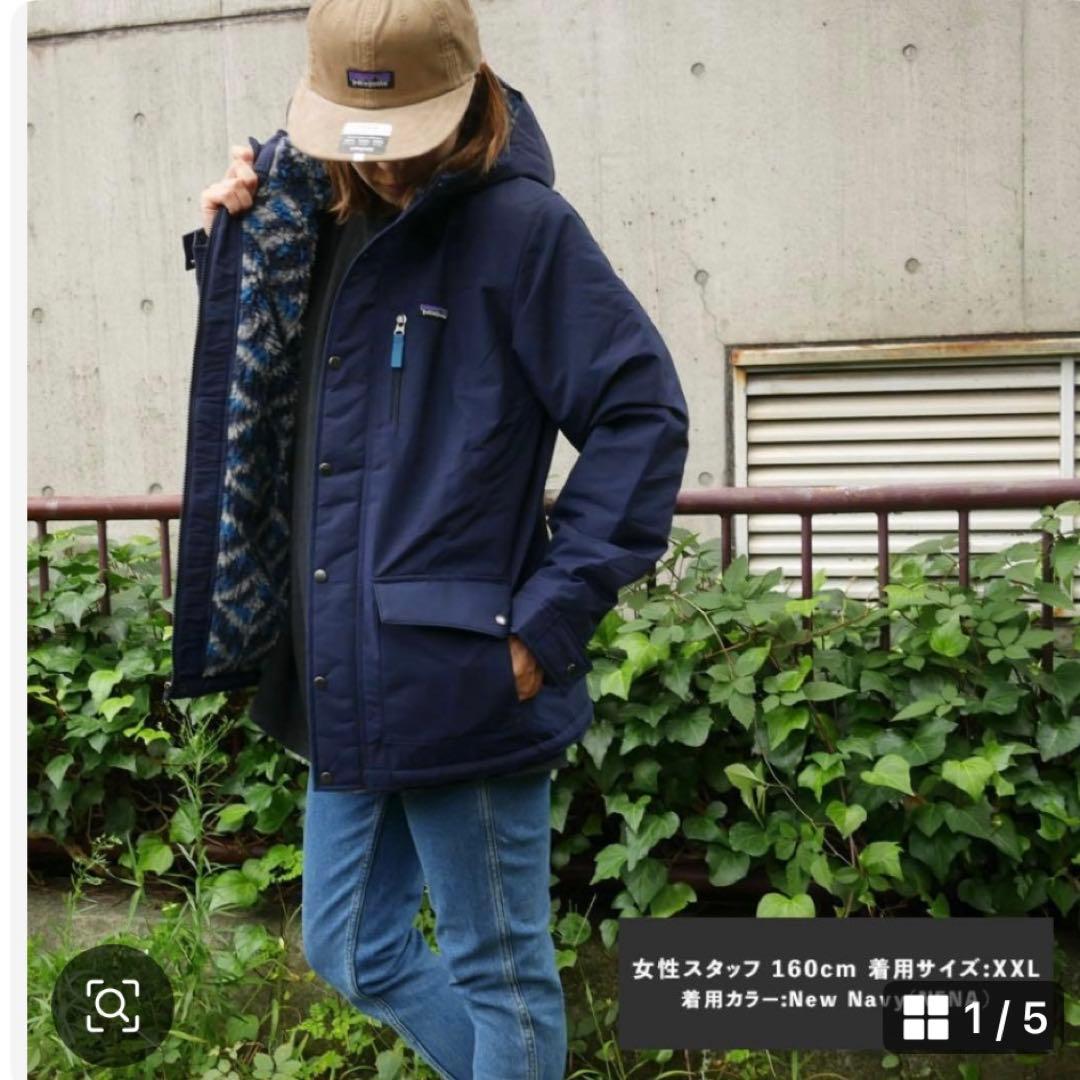 patagonia インファーノジャケット XXLネイビー