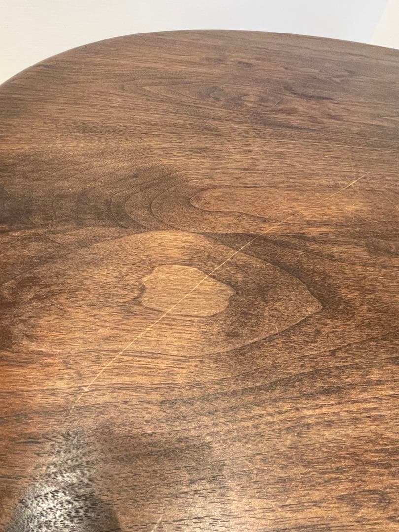 家具工房芽生★ウォールナット無垢★ちゃぶ台★折り畳み式