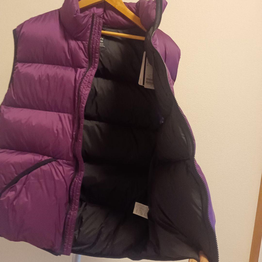 ☆【新品未使用】relume×TAION別注ダウンベスト パープル Lサイズ☆