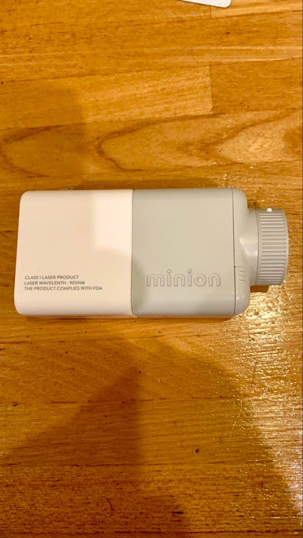 最終値下げ‼️早い者勝ち‼️ minion ゴルフ用距離計 ホワイト