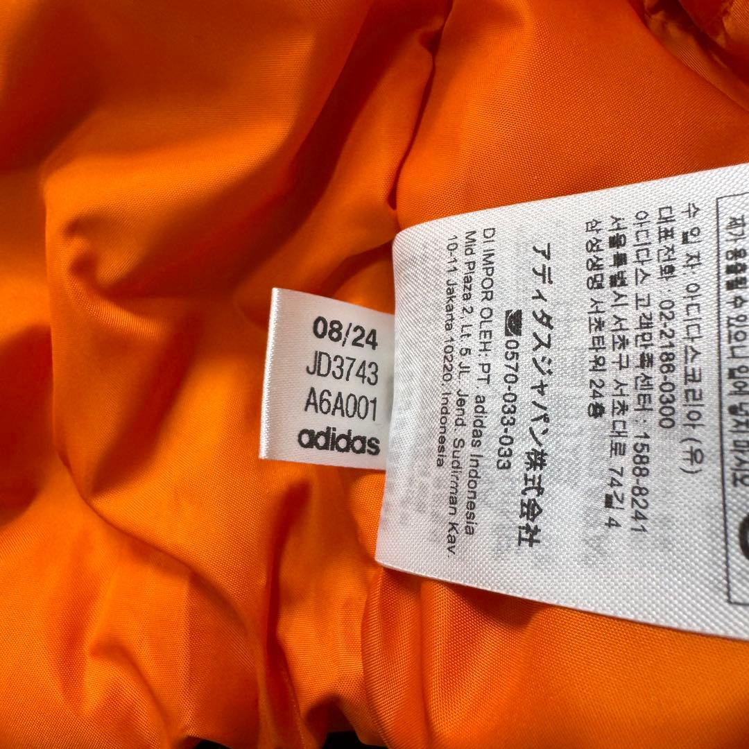 adidas NEW PAD JKT MA-1 ボンバージャケット ダブルジップ