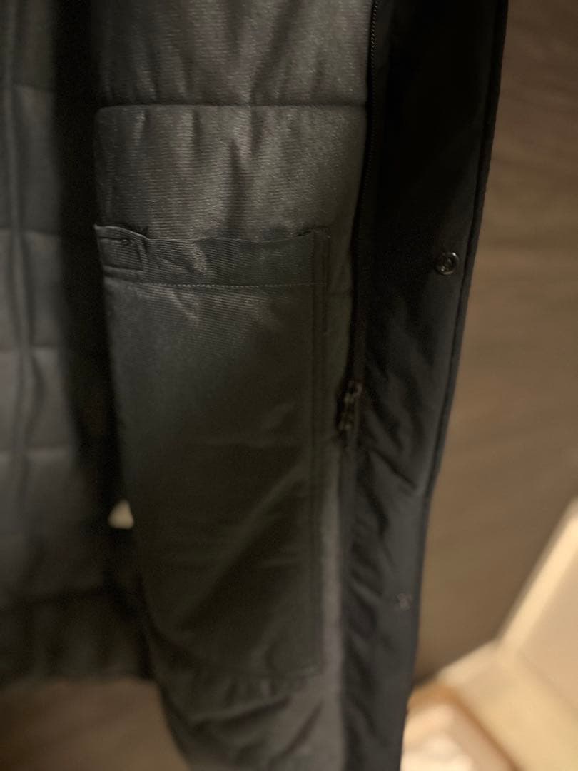 Oakley フード付きロングコート（ベンチコート）Lサイズ ブラック