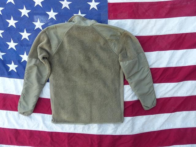米軍実物　ポーラテックフリースジャケット　XS-R　コヨーテ　GEN3　136