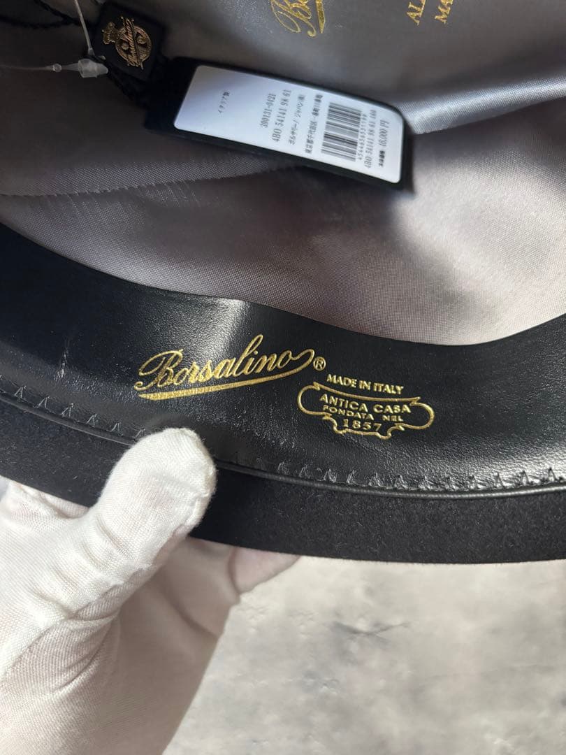 ボルサリーノ Borsalino　アレッサンドリア スモールブリムハット　帽子