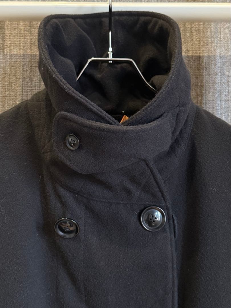 ジャケット・アウター EG - LH Pea Coat - Fake Melton - BLACK