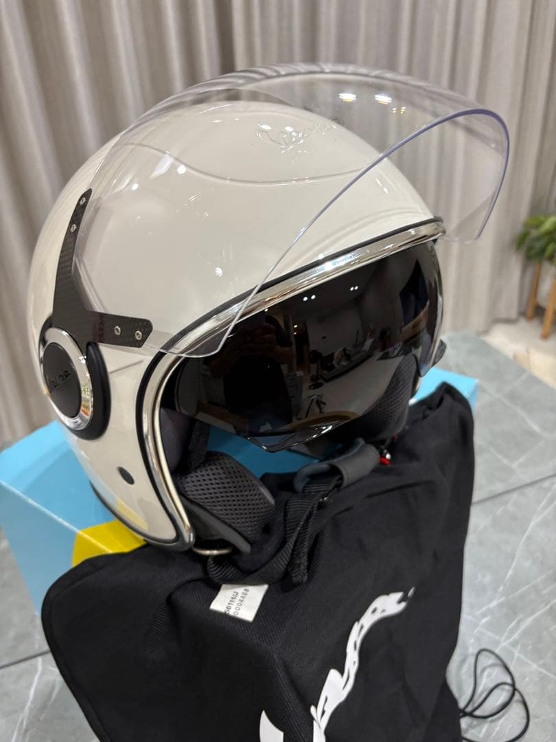 専用Vespa VJ 純正ヘルメットモンテビアンコ（白）XL