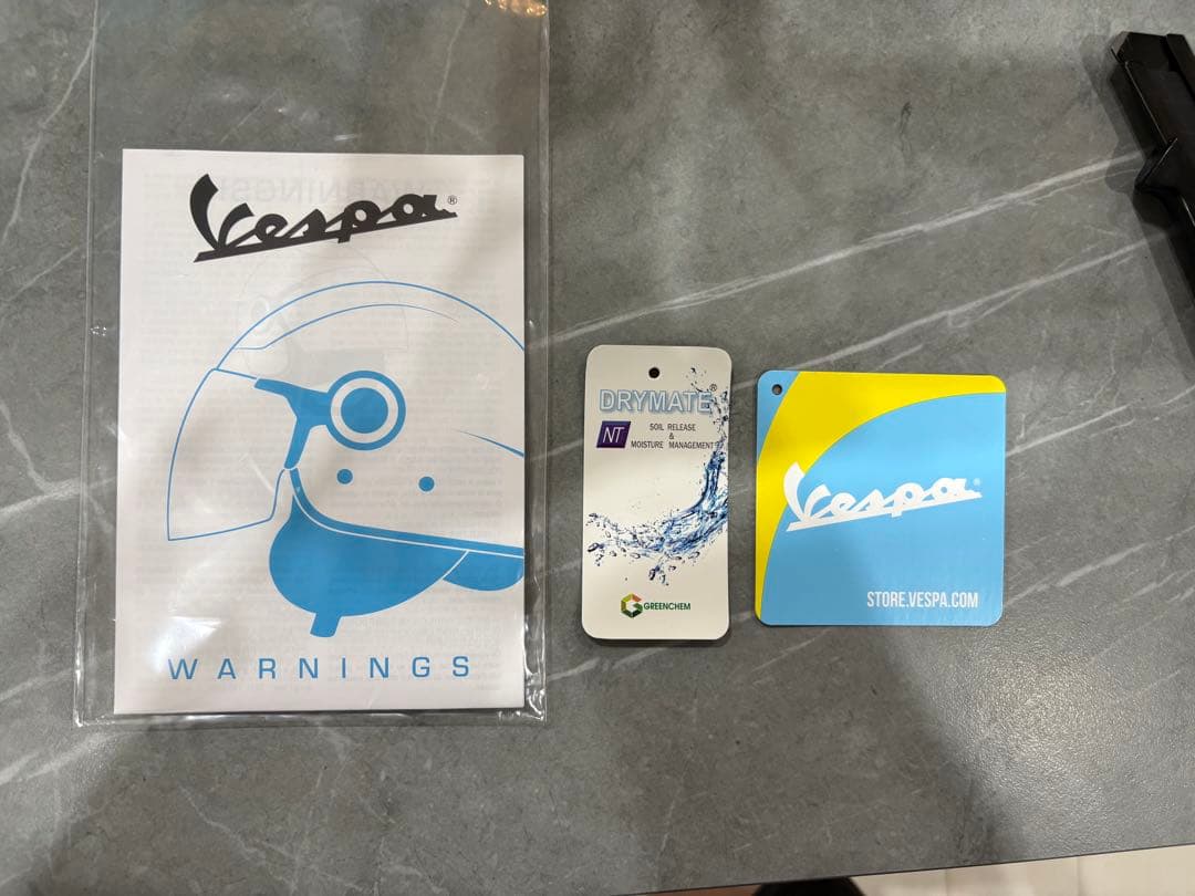 専用Vespa VJ 純正ヘルメットモンテビアンコ（白）XL