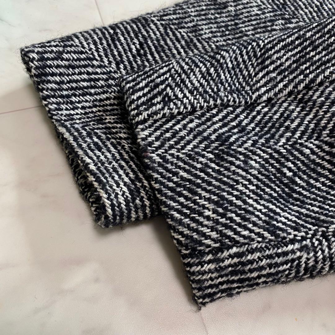 極美品✨ZARA ザラ　ヘリンボーン　チェスターコート　L オーバーサイズ