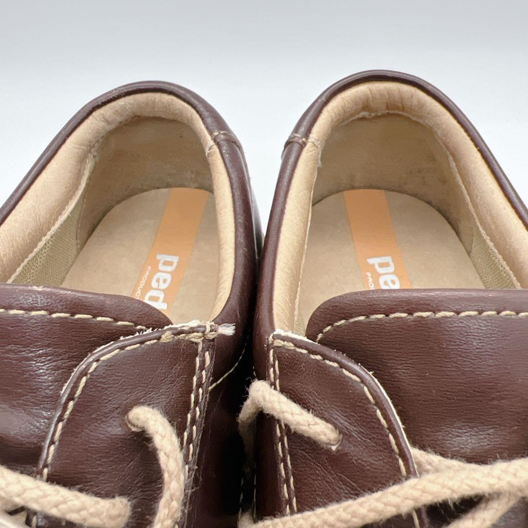 ペダラ【24.0】 pedala WP307J レザー ウォーキングシューズ