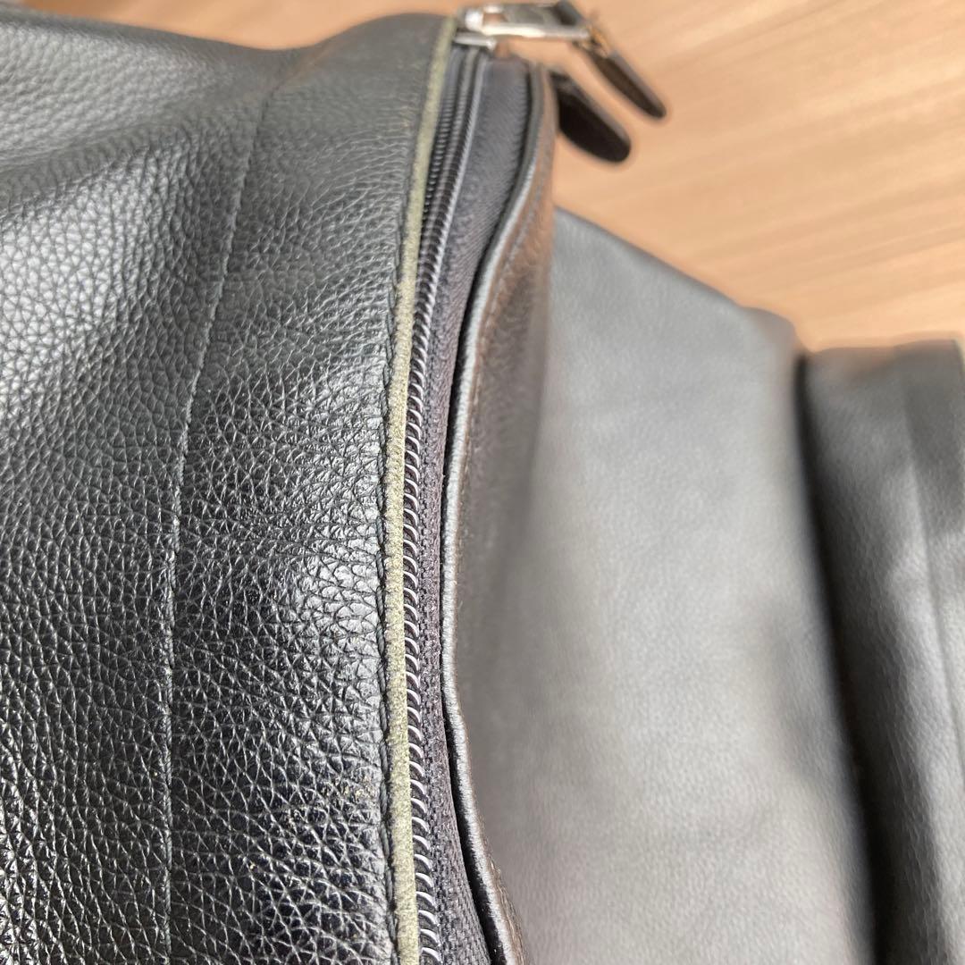 COACH　ヒューストン　バックパック　シボレザー　黒