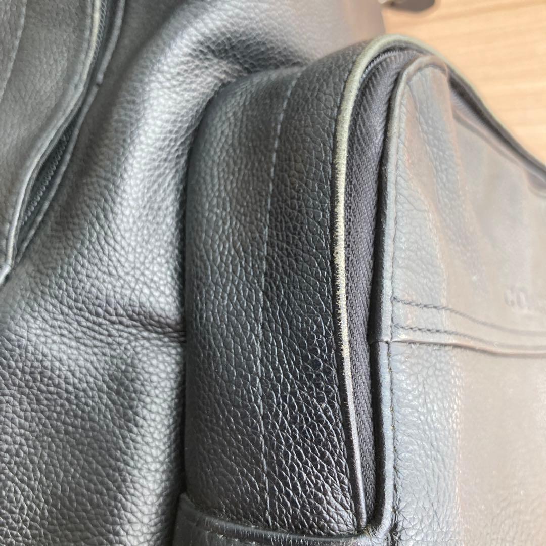 COACH　ヒューストン　バックパック　シボレザー　黒