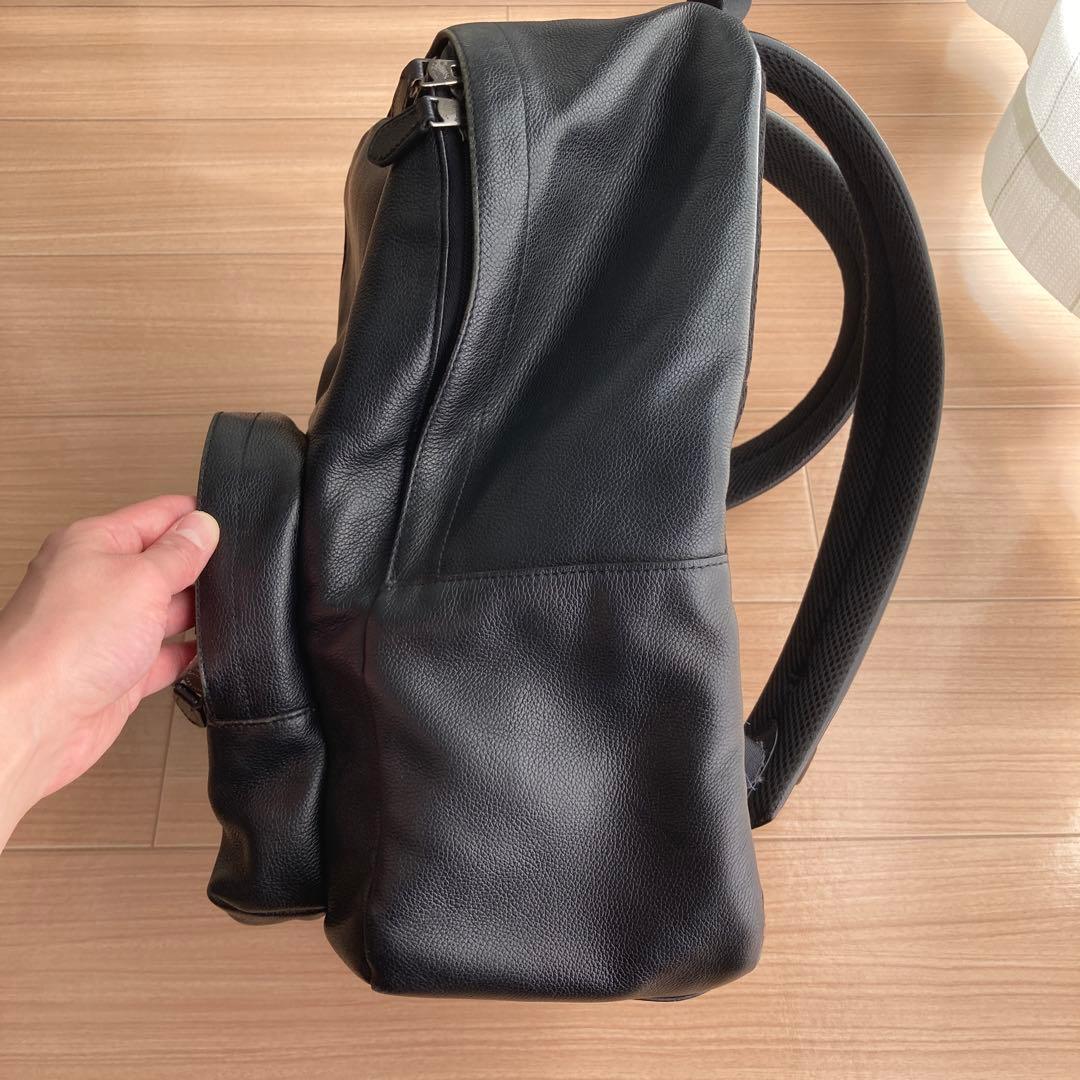 COACH　ヒューストン　バックパック　シボレザー　黒
