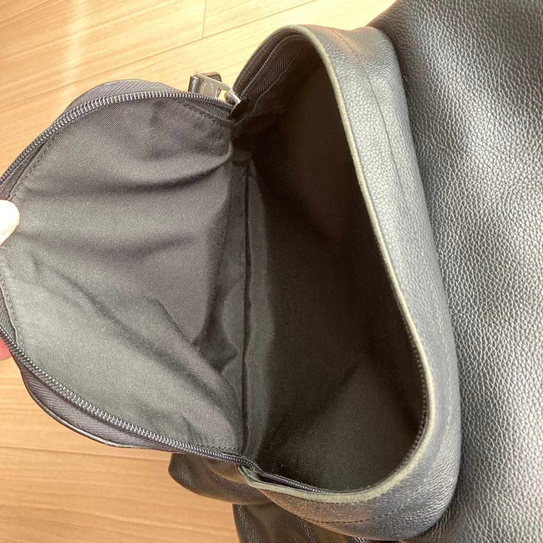 COACH　ヒューストン　バックパック　シボレザー　黒