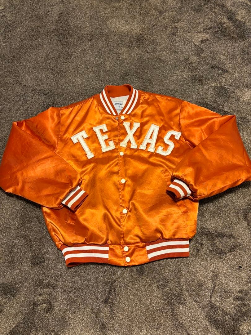 期間限定値下げ❗️Swingster TEXAS スタジャン オレンジ　アメリカ製