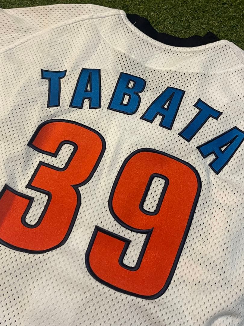 近鉄バファローズ　田畑一也　実使用ユニフォーム