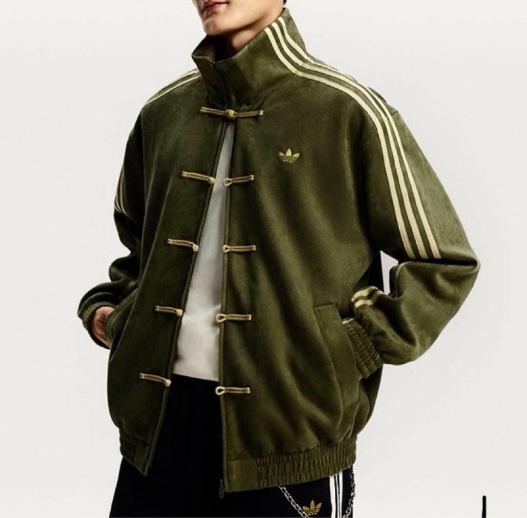 adidasアディダス 中国限定 蛇年トラックジャケット 緑XL サイズ”